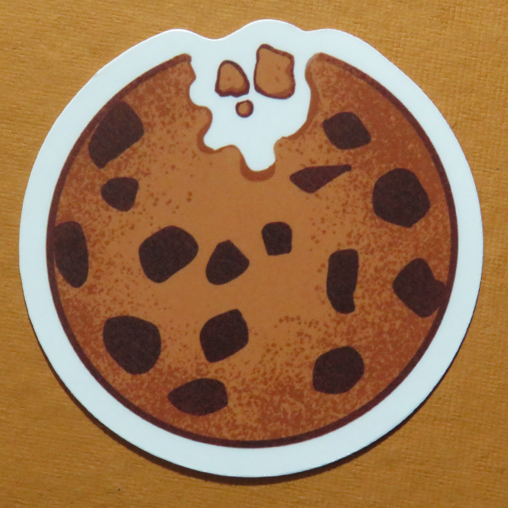 Chocolate Chip Cookie Sticker