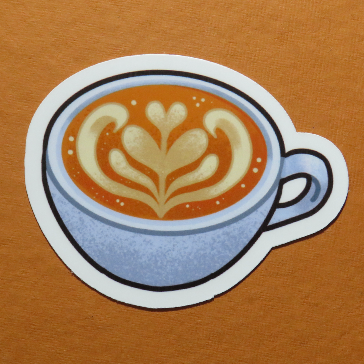 Latte Sticker