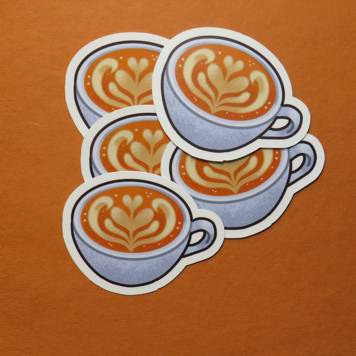 Latte Sticker